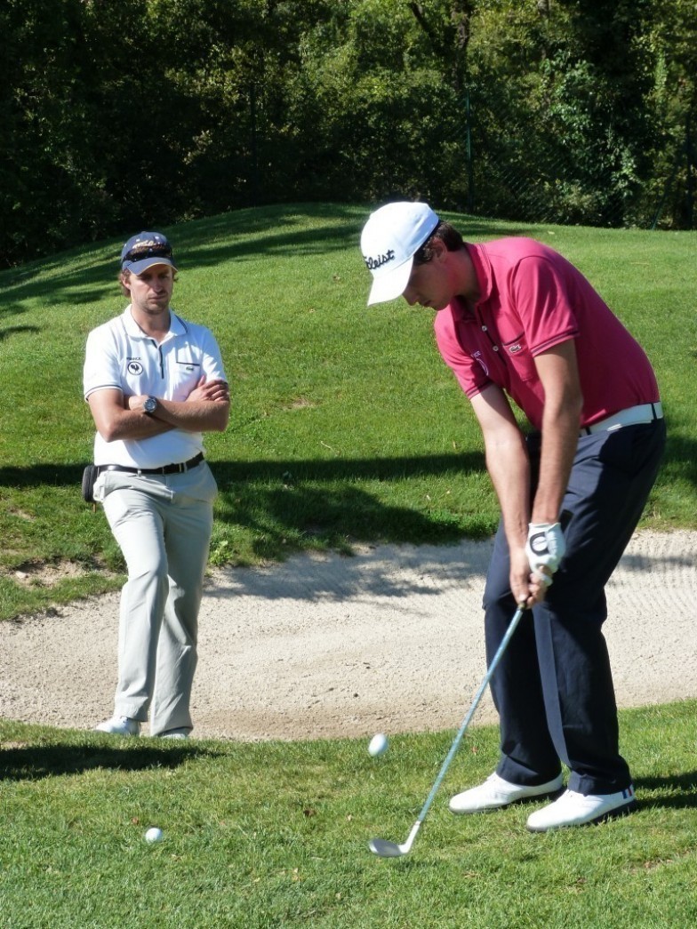 Renaud Gris et Cyril Bouniol au chipping.