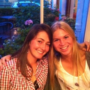 Emilie Alonso et Camille Chevalier au British Girls
