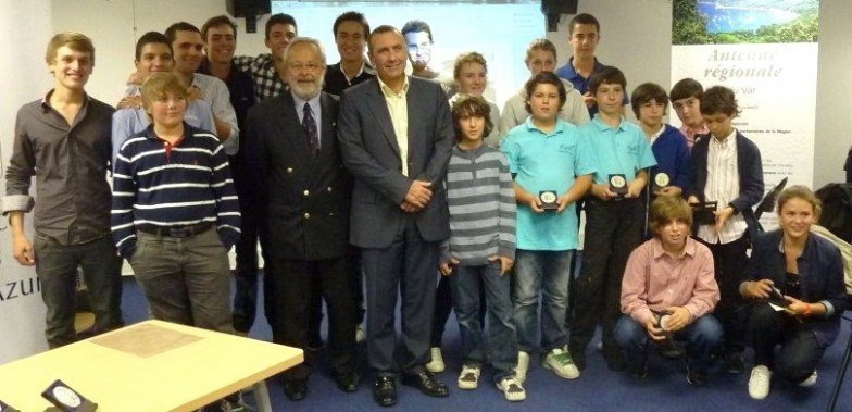 Les jeunes de la ligue Paca honorés par le Conseil Régional à Toulon