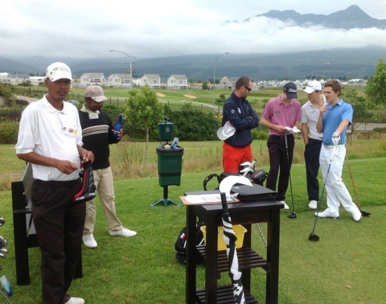 La reconnaissance du parcours de l’Oubaai Golf Club au programme