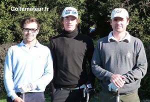 David Ravetto, Adrien Pinguet, Nicolas Marin.