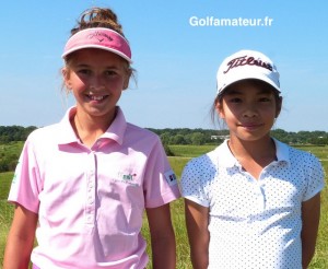 Margot Pereira et Lilas Pinthier.