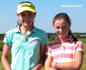 Rose Le tendre et Lucie Malchirand.