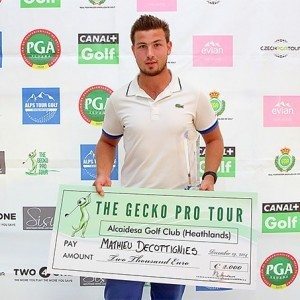 Une première victoire chez les pros pour Mathieu Decottignies-Lafon